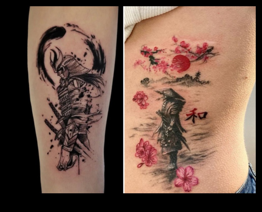 Povești cu samurai: simbolism în capodoperele tatuajelor japoneze